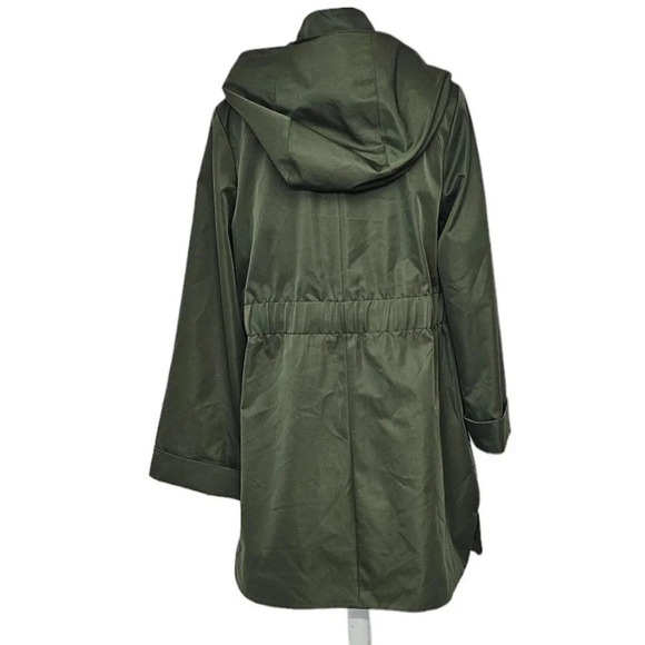Ted Baker Women's Jaylene Lightweight Hooded Parka Utility Size 1 US Size 4 - Picture 2 of 13